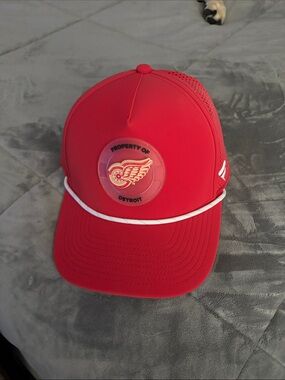 Fanatics Red Detroit Red Wings Rope-Trim Snapback Hat